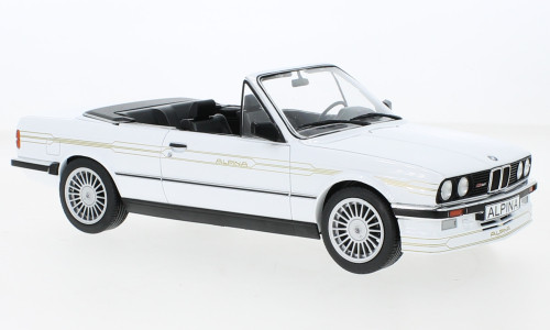 MCG 18383 BMW Alpina C2 2.7 Cabriolet Basis: E30 fehér, Dekor, 1986 (256766) (1:18)