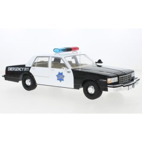   MCG 18389 Chevrolet Caprice 1987, S.F.P.D. - San Francisco Police Department (259169) (1:18)