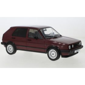   MCG 18391 Volkswagen Golf II GTI, 1984, metál színben - bordó (265060) (1:18)