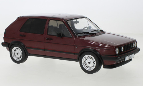 MCG 18391 Volkswagen Golf II GTI, 1984, metál színben - bordó (265060) (1:18)