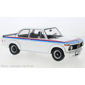   MCG 18408R BMW 2002 turbo, Dekor, 1973, fehér (265070) (1:18)