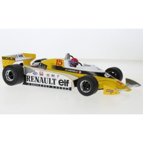   MCG 18616F Renault RS10 1979, Formel 1, GP Frankreich, J-P.Jabouille, 15, Équipe Renault Elf (253531) (1:18)