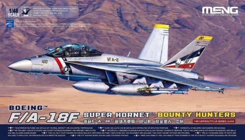 MENG LS-016 Boeing F/A-18F Super Hornet Bounty Hunters 1/48 repülőgép makett