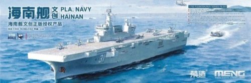 MENG PS-007 PLA Navy "Hainan" 1/700 hajó makett