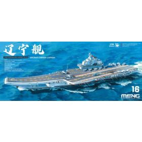 MENG PS-010 PLAN CV-16 Liaoning 1/700 hajó makett