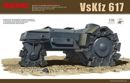 MENG SS-001 Alkett VsKfz. 617 Minenräumer 1/35 harcjármű makett