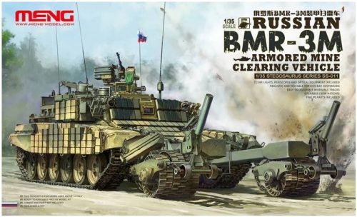 MENG SS-011 Russian BMR-3M Armored Mine Clearing Vehicle (T-90) 1/35 harcjármű makett