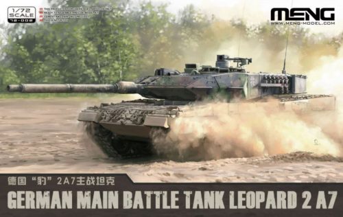 MENG 72-002 German Main Battle Tank Leopard 2A7 1/72 harckocsi makett