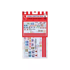   AMT MKA022 Big Rig Trucking Graphics Decals (1/25) makett autó