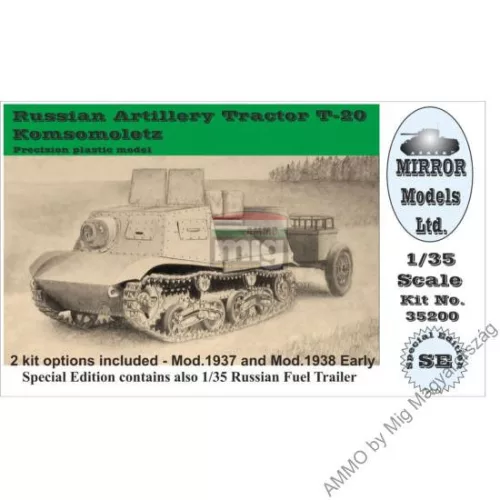 Russian Artillery Tractor T-20 Komsomoletz
