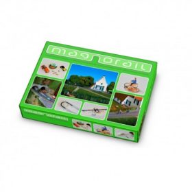   Magnorail BF-2 Komplett kezdőkészlet Magnorail + 2 db kerékpáros (H0)