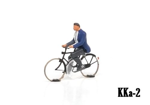Magnorail KKa-2 Mozgó kerékpáros, férfi (H0) - Kész modell