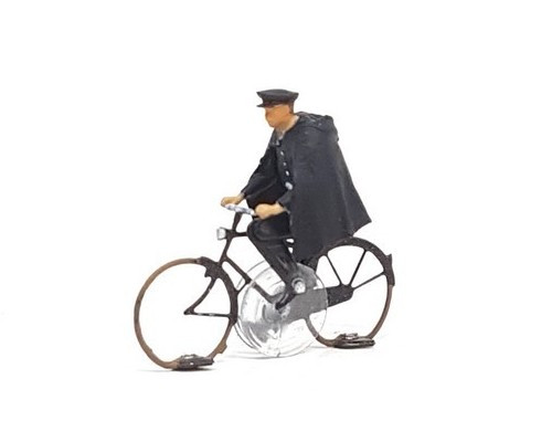 Magnorail KKi-1 Mozgó kerékpáros, francia rendőr a 60-as évekből (H0) - Kész modell