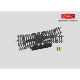   Märklin 2260 Angolváltó 168,9 mm / r424,6, 22° 30' - elektromos állítóművel, K-Gleis (H0) - AC