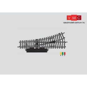   Märklin 2262 Balos váltó 168,9 mm / r424,6 mm, 22° 30' - elektromos állítóművel, K-Gleis (H0) - AC