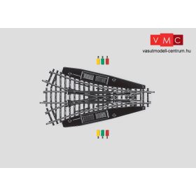   Märklin 2270 Szimmetrikus hármasváltó 424,6 mm / r424,6 mm, 22,5° 30' - elektromos állítóművel, K-Gleis (H0) - AC