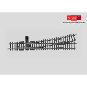   Märklin 22715 Balos váltó 225 mm / r902,4 mm, 14° 26' - kézi állítóművel, K-Gleis (H0) - AC