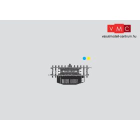 Märklin 2297 Elektromos kocsiszétkapcsoló vágány 1/2 90 mm - elektromos állítóművel, K