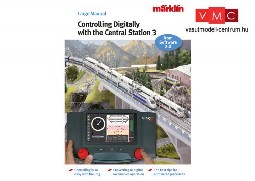 Märklin 3093 Magazin Märklin Digital - Digital fahren mit der Central Station 3 - angol nyelven
