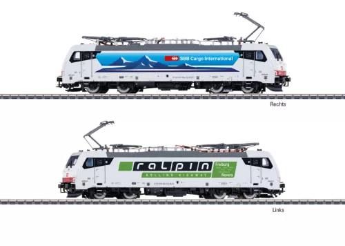 Märklin 38801 Villanymozdony BR 186 904-9 'Ceneri', Akiem SAS (E6) (H0) - AC / Sound