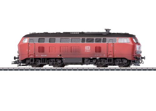 Märklin 39217 Dízelmozdony BR 218, gyárilag koszolt, DB-AG (E5) (H0) - AC / Sound