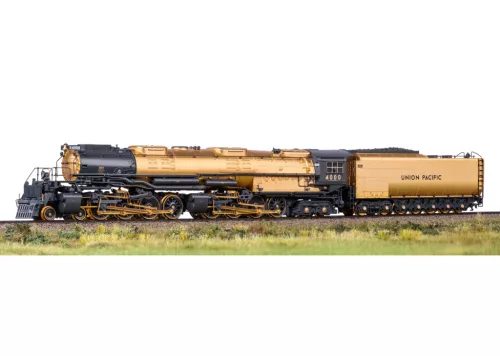 Märklin 39400 Gőzmozdony BigBoy 4000, aranyozott festéssel - The Golden Age of Railroading, UP (E2-3) (H0) - AC / Sound