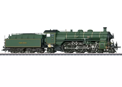 Märklin 39435 Gőzmozdony S 3/6, 3627, K.Bay.Sts.B. (E1) (H0) - AC / Sound + füst