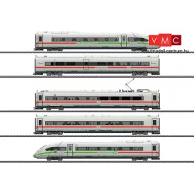 Märklin 39716 Nagysebességű villamos motorvonat BR 412/812, ICE 4, 5-részes, zöld csíkkal