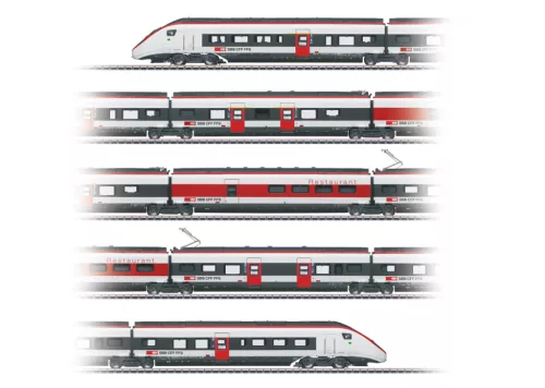 Märklin 39812 Nagysebességű villamos motorvonat RABe501 022 Giruno, SBB (E6) (H0) - AC / Sound