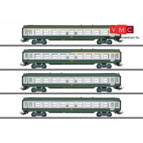   Märklin 40691 Személykocsi-készlet, 4-részes négytengelyes gyorsvonati kocsik, SNCF (E4) (H0) - AC