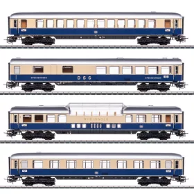   Märklin 40852 Személykocsi-készlet, 4-részes Rheingold, Tin Plate, DB (E3) (H0) - AC
