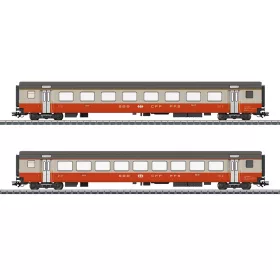   Märklin 42191 Személykocsi-pár, négytengelyes EW III, Swiss Express, SBB (E4) (H0) - AC