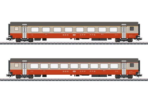 Märklin 42191 Személykocsi-pár, négytengelyes EW III, Swiss Express, SBB (E4) (H0) - AC