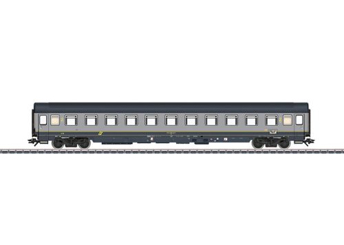 Märklin 42923 Személykocsi, négytengelyes Eurofima, Bz, 2. osztály, Bigrigio-festés, FS (E4) (H0) - AC