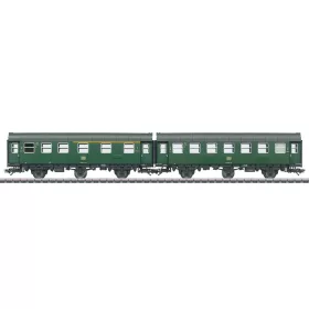   Märklin 43175 Személykocsi-pár, háromtengelyes Umbauwagen 1./2. osztály + 2. osztály, DB (E3) (H0) - AC