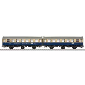   Märklin 43187 Személykocsi-pár, háromtengelyes Umbauwagen 2. osztály, Deutsche Weinstrasse, DB (E4) (H0) - AC