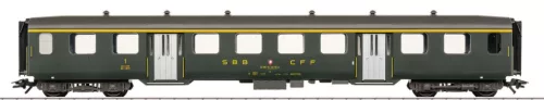 Märklin 43363 Személykocsi, négytengelyes Leichtstahlwagen, 1. osztály, SBB (E4) (H0) - AC
