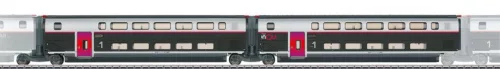 Märklin 43428 Nagysebességű villamos motorvonat betétkocsi-pár, Set 1, TGV inOui, SNCF (E6) (H0) - AC