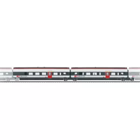   Märklin 43453 RABe 501 Giruno villamos motorvonat betétkocsi-pár, Nr. 3, SBB (E6) (H0) - AC