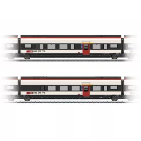 Märklin 43463 RABe 501 Giruno villamos motorvonat betétkocsi-pár, 1. osztály, SBB (E6) (H0)