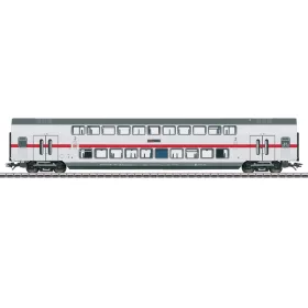Märklin 43489 Emeletes négytengelyes személykocsi, IC 2 festés, DBpza 682.2, 2. osztály, D