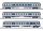 Märklin 43826 Személykocsi-készlet vezérlőkocsival, négytengelyes Silberling tip., TRI (E6) (H0) - AC