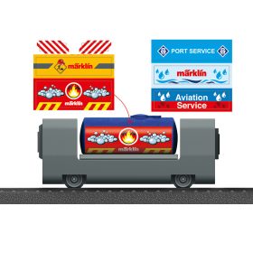 Märklin 44142 Tartálykocsi My World (H0) - matricákkal