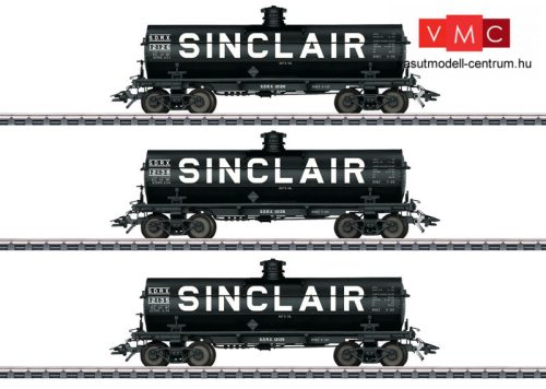 Märklin 45664 Amerikai négytengelyes tartáykocsi-készlet, 3-részes Sinclair Oil (E3) (H0) 