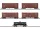 Märklin 45667 Amerikai négytengelyes teherkocsi-készlet, 5-részes, Southern Pacific (E3) (H0) - AC