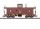 Märklin 45707 Amerikai négytengelyes tehervonati kísérőkocsi-Caboose, Southern Pacific (E3) (H0) - AC