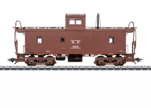 Märklin 45707 Amerikai négytengelyes tehervonati kísérőkocsi-Caboose, Southern Pacific (E3) (H0) - AC