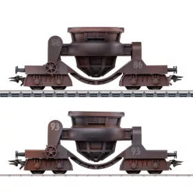   Märklin 46146 Kohósalak szállító négytengelyes teherkocsi-pár (E3-4) (H0) - AC