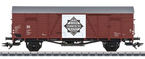 Märklin 46152 Fedett teherkocsi, Gbkl, Stern-Radio Sonneberg, DR (E4) (H0) - AC