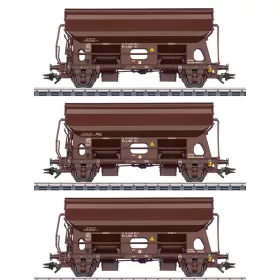   Märklin 46334 Önürítős billenőtetős teherkocsi-készlet, 3-részes Tdgs, ÖBB (E6) (H0) - AC